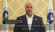 APA Secretary General’s Video Message on Future Meetings of the Organization